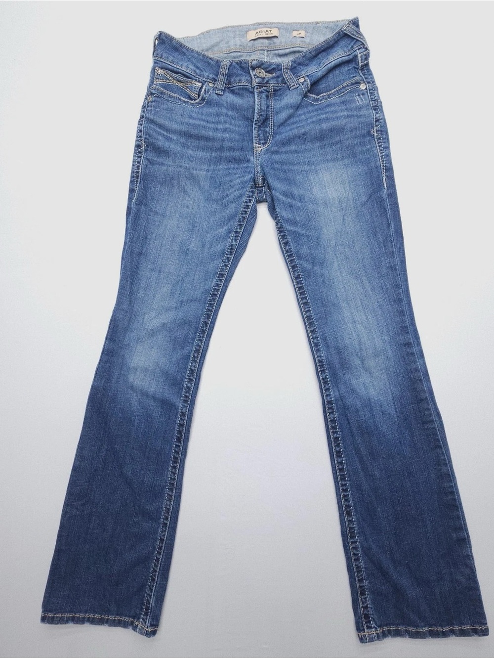 Ariat Women's Light-Mid Blue Flare Jeans